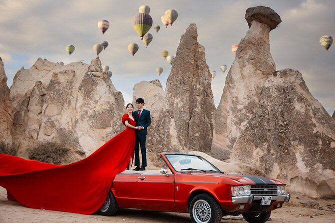 Cappadocia Photoshoot with Flying Dress & Instagram Reels - Two hours, private service, and quick direction