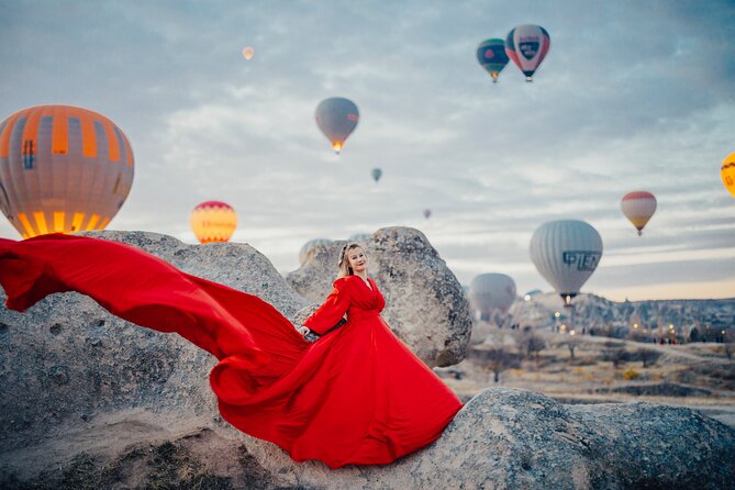 Cappadocia Photoshoot with Flying Dress & Instagram Reels - Rose Valley brings the first change of scenery