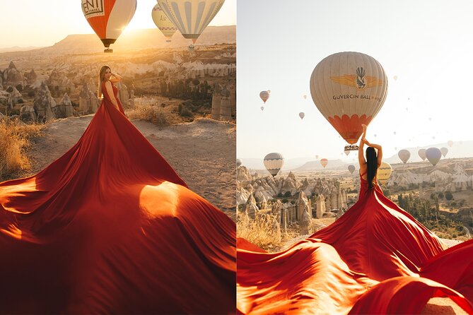 Cappadocia Photoshooting with Flying Dress - Key details at a glance