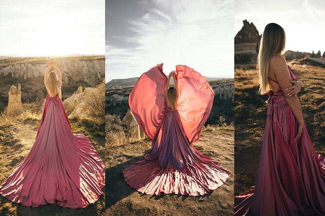 Cappadocia Photoshooting with Flying Dress - What you receive after the two-hour session