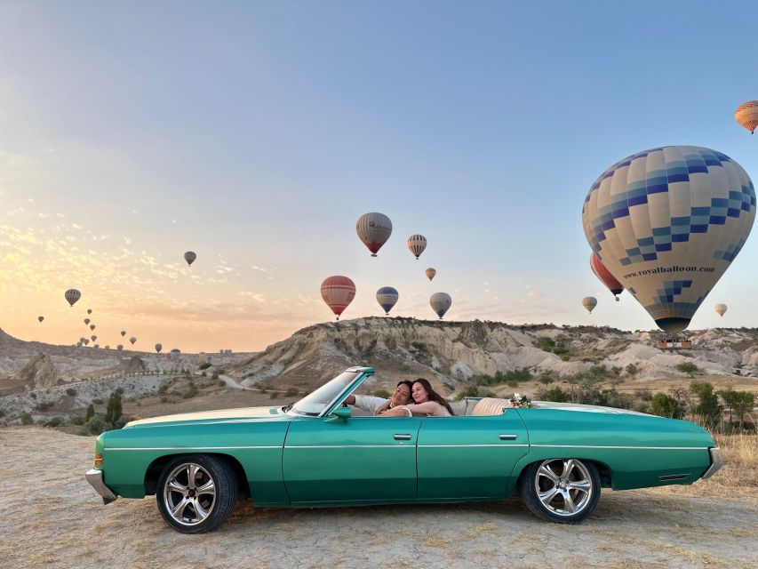 Cappadocia: Private Classic Car Trip with Photoshoot Option - Rose Valley brings soft colors and open views