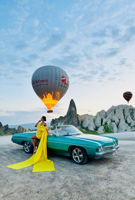 Cappadocia: Private Classic Car Trip with Photoshoot Option - What the photographer adds to the experience