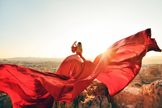 Cappadocia Private Flying Dress & Hot Air Balloon Photoshoot - Sunrise photography with Cappadocia’s balloons