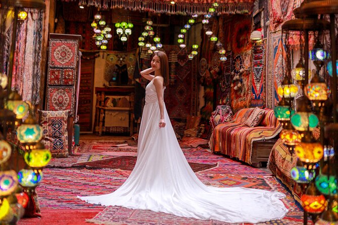 Cappadocia Private Photo Shoot with Flying Dress & Hotel Pickup - Understanding the photo package