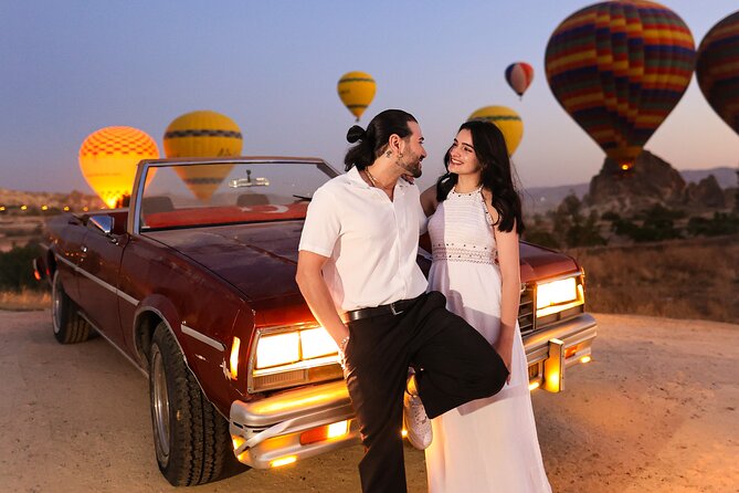 Cappadocia Private Photo Shoot with Flying Dress & Vintage Car - How to prepare for a 6:00 am start