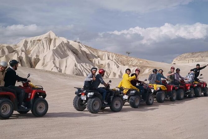 Cappadocia Quad (ATV) Safari Tour with Hotel Pickup & Helmet - Çavuşin adds a village and countryside stop