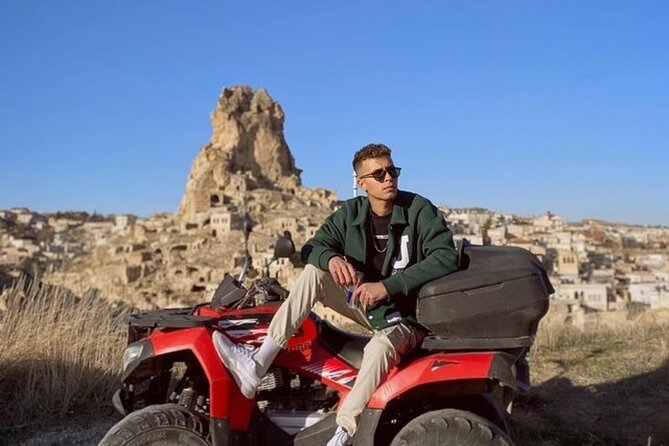 Cappadocia Quad Bike Tour (1 ATV for 2 persons) 2 Hours - Love Valley is a photo stop with a famous profile