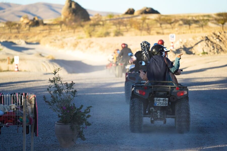 Cappadocia: Quad Safari with BBQ Meal - Hotel pickup and the short safety briefing