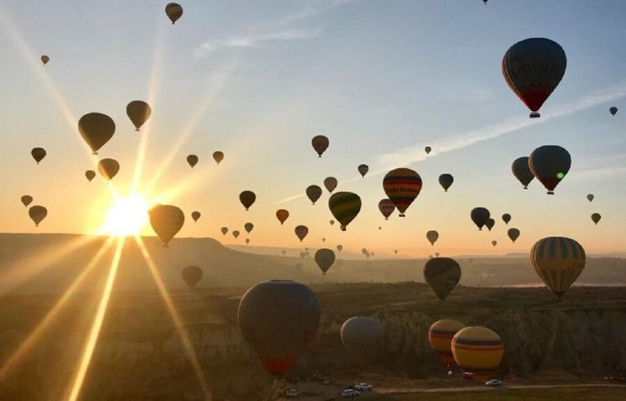 Cappadocia: Red Tour and Sunrise Balloon Tour - Guides, vehicles, and the feel of the tour