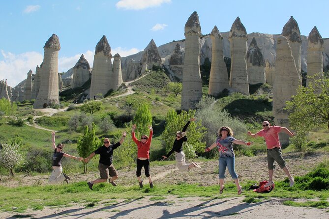Cappadocia Red Tour: Fairy Chimneys & Cave Villages - Avanos carpets show the work behind Turkish weaving