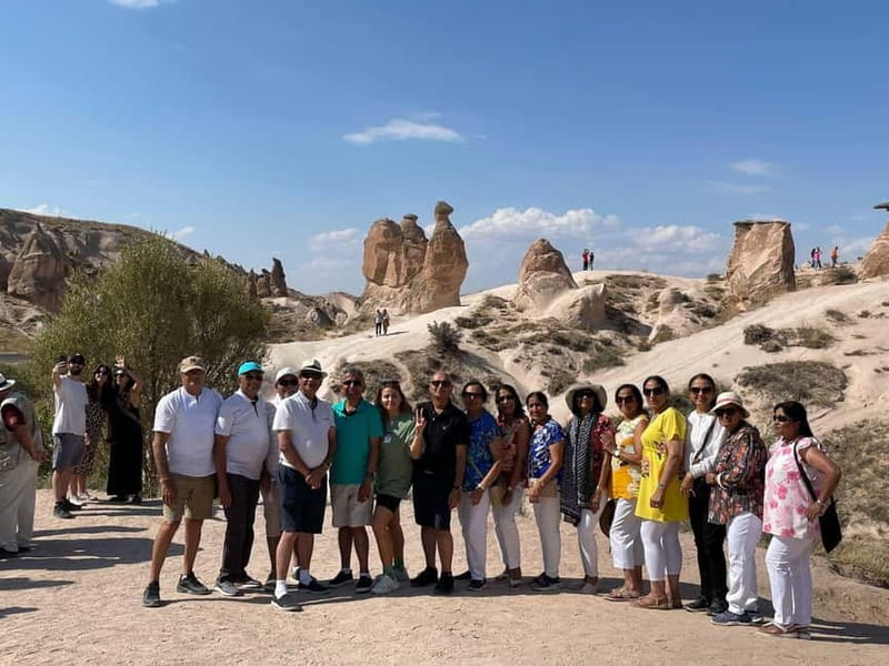 Cappadocia Red Tour with English Speaking Guide - Pasabag is the day’s fairy-chimney centerpiece