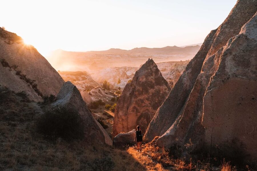 Cappadocia: Rose and Red Valley Hiking Tour - The climb and the changing views