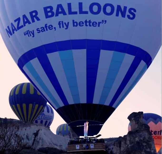 Cappadocia Sunrise Balloon Flight - Göreme - Forty-five minutes above valleys and rock chimneys