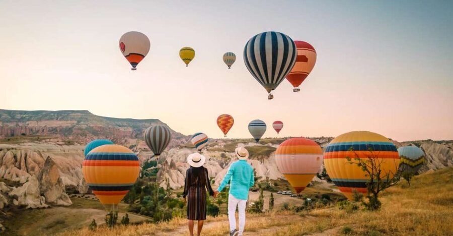 Cappadocia: Sunrise Balloon Watching Tour with Photographer - Rose Valley: watch the balloons come alive