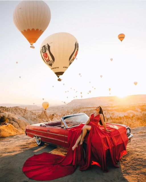 Cappadocia: Sunrise, Day Tour & Sunset Classic Car Tour - Price and value for couples or small groups