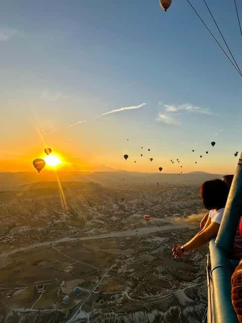 Cappadocia: Sunrise Hot-Air Balloon Flight - The sunrise flight above Göreme