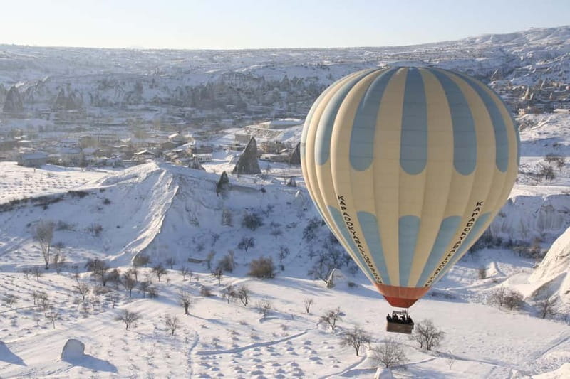 Cappadocia Sunrise Hot Air Balloon Flight/Kapadokya Balloons - Preparing for takeoff in Göreme
