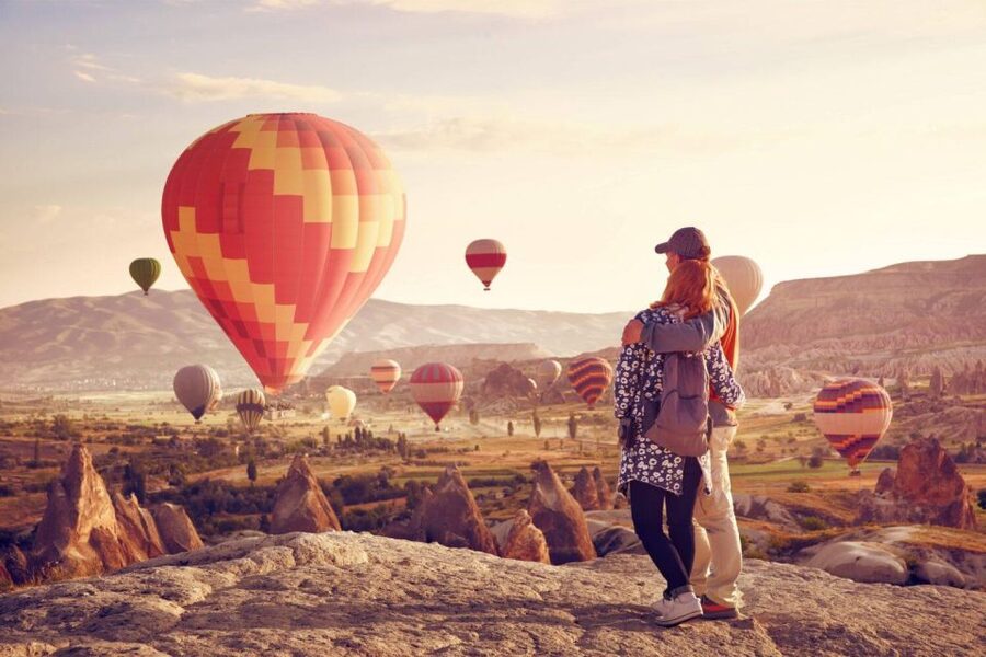 Cappadocia: Sunrise Hot Air Balloon Flight with Transfers - Watching the balloon prepare in Göreme