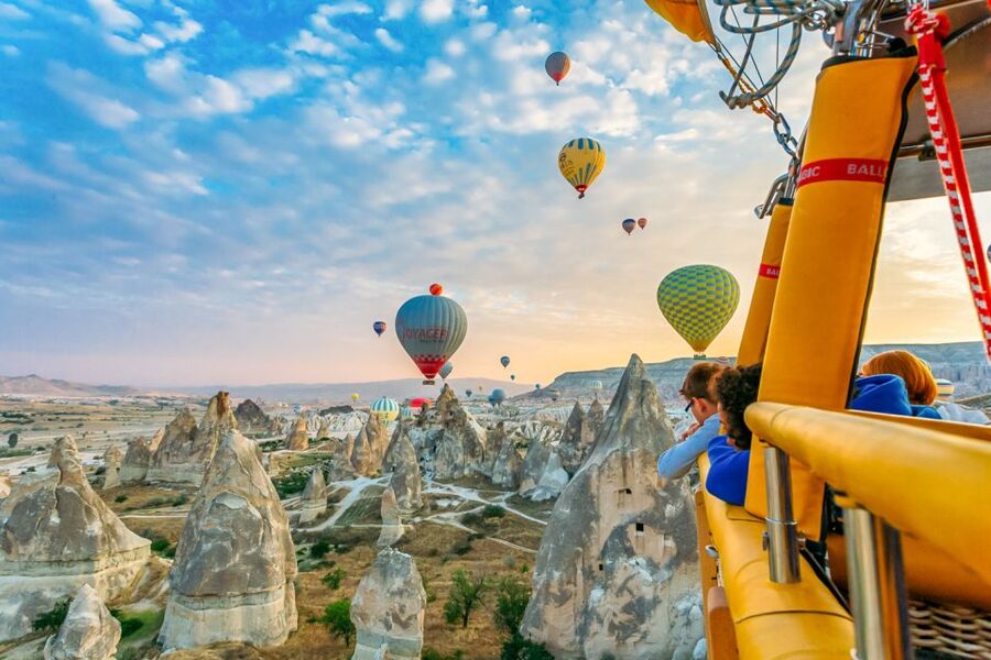 Cappadocia: Sunrise Hot Air Balloon, Göreme & Fairy Chimneys - The pre-dawn pickup and launch site