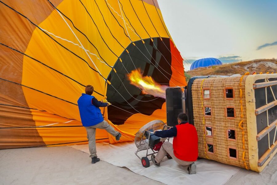 Cappadocia: Sunrise Hot Air Balloon, Göreme & Fairy Chimneys - Safety, landing, and the end-of-flight toast