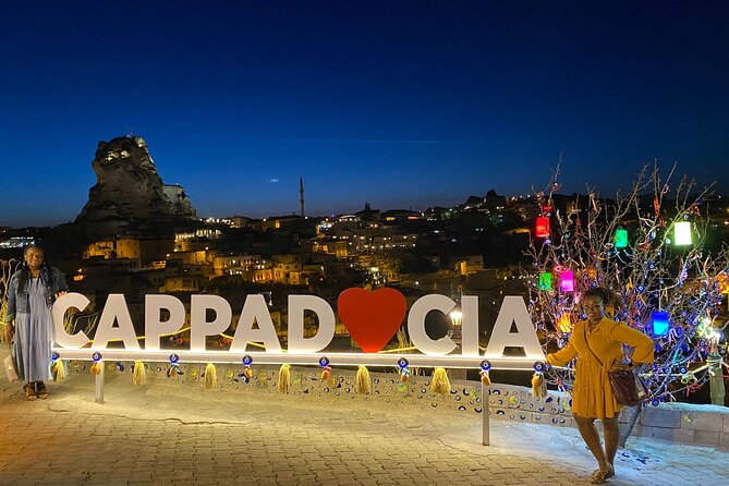 Cappadocia Sunset and Night Tour with Dinner - Ortahisar Castle adds a strong evening photo stop