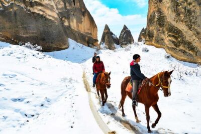 Cappadocia Sunset Horse Riding through the Valleys and Fairy Chimneys