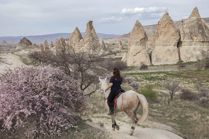 Cappadocia Sunset Horse Riding through the Valleys and Fairy Chimneys - Red Valley is the sunset payoff
