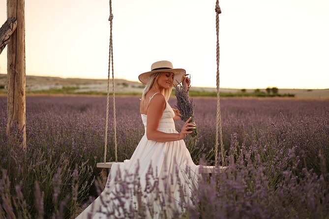 Cappadocia Sunset Lavender Farm Tour w/Wine - Learning how lavender is grown and used