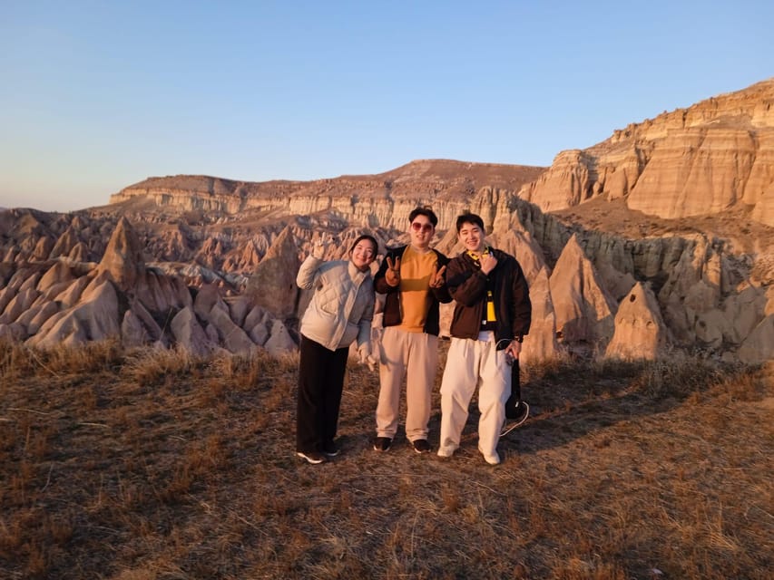 Cappadocia: Sunset Rose Valley Hiking Tour - Rose Valley at sunset, with Cappadocia under your feet