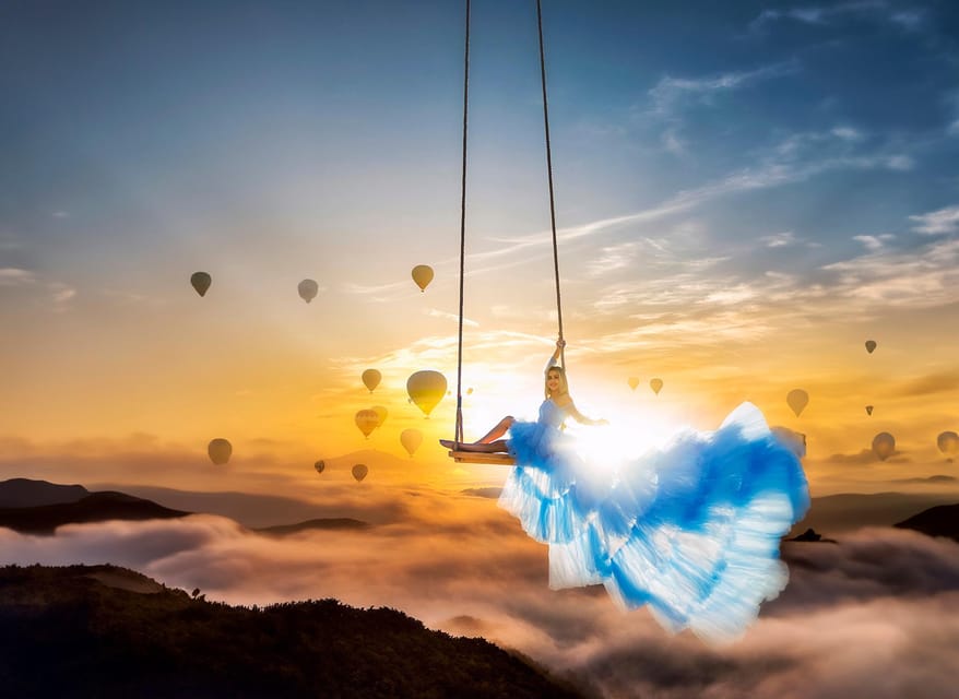 Cappadocia: Taking photo with Swing at hot air balloon view - Why this Cappadocia photo session is different