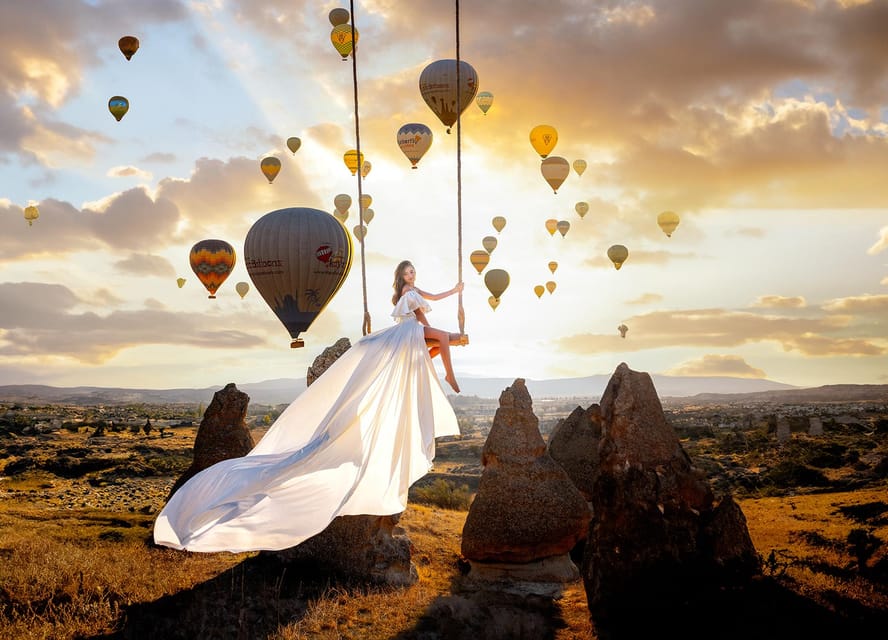 Cappadocia: Taking photo with Swing at hot air balloon view - The $803 price and who gets good value
