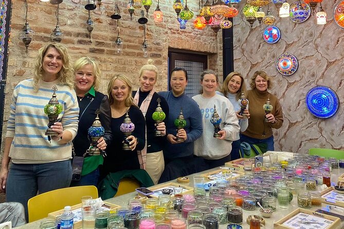 Cappadocia: Turkish Mosaic Lamp Workshop in Göreme - All Included - Making a Turkish lamp in the heart of Göreme