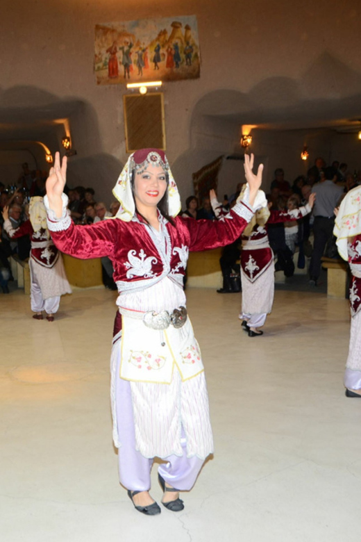 Cappadocia: Turkish Night Show with Dinner in a Cave - Dinner served between the performances