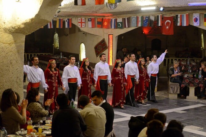 Cappadocia Turkish Night Show - Meze first, then lamb from the underground furnace