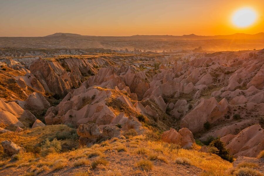 Cappadocia Watching the Sunset With Wine in Red Valley - Key points to know before booking