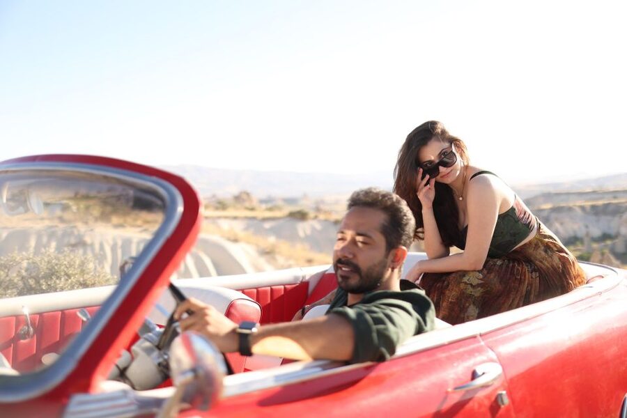 Classic Car Tour in Cappadocia - A classic car view of Cappadocia