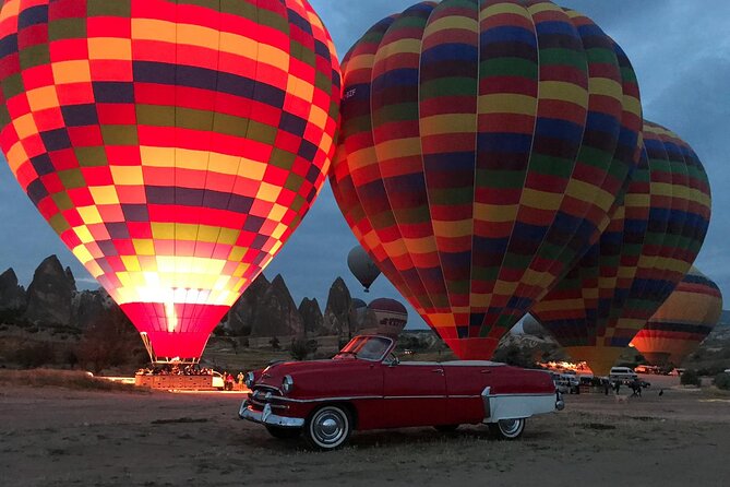 Classic Car Tour in Cappadocia Sunrise/Sunset - Pickup, timing, and the two-hour limit