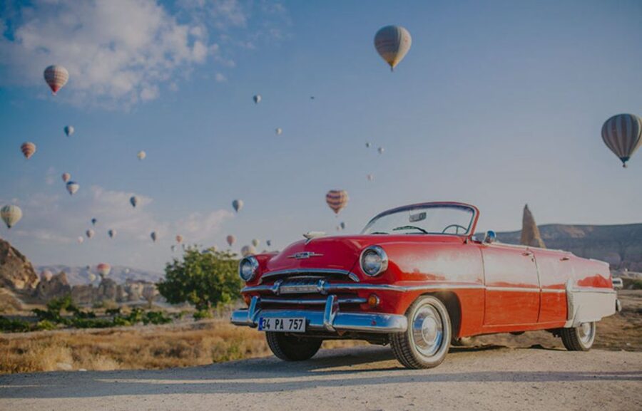 Classic Car Tour in Cappadocia - Çavuşin Valley and its rock-cut homes