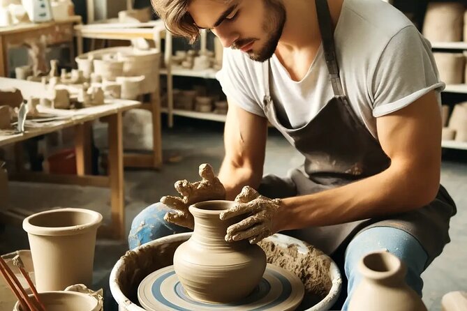 Crafting Clay: A Journey into Pottery Artistry - The Kick Wheel: The Main Event