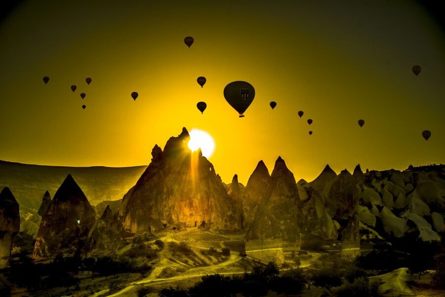 Early Morning Sunrise Hot Air Ballooning Tour of Cappadocia - Watching the balloon come to life