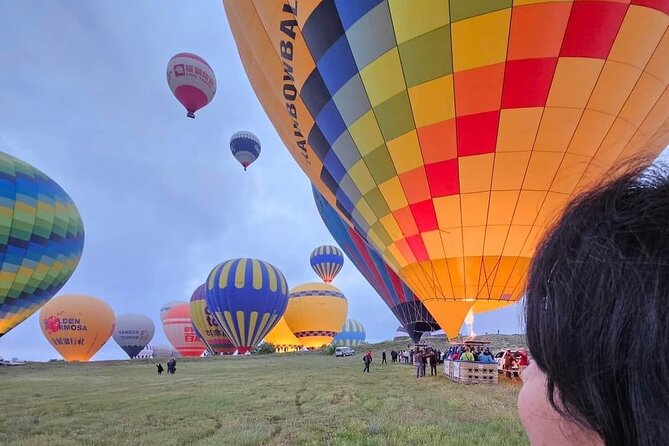 Exclusive Hot air balloon Flight in Cappadocia - Getting ready for the basket