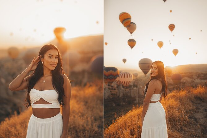 Fascinating Cappadocia Photoshoot by Private Minivan - Why the balloons make this photoshoot special