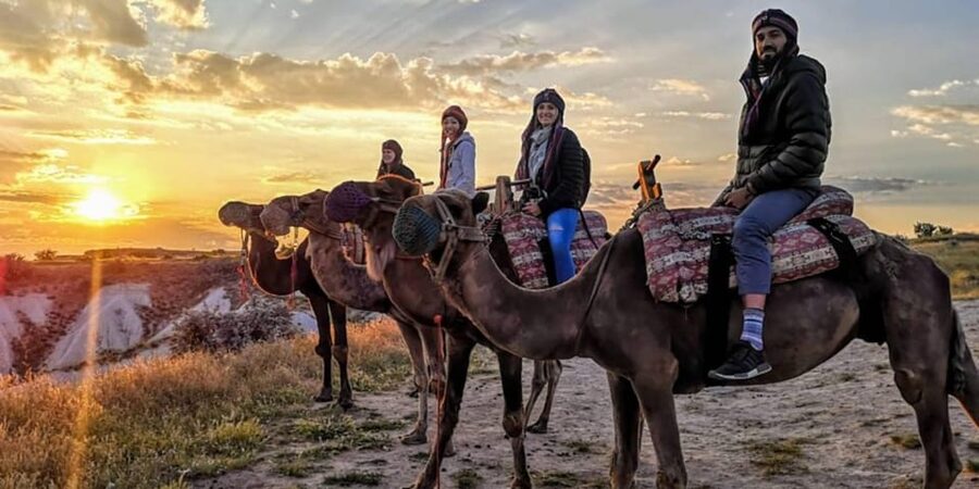From Cappadocia: Sunrise or Sunset Camel Riding Day Trip - Pickup from five Cappadocia towns