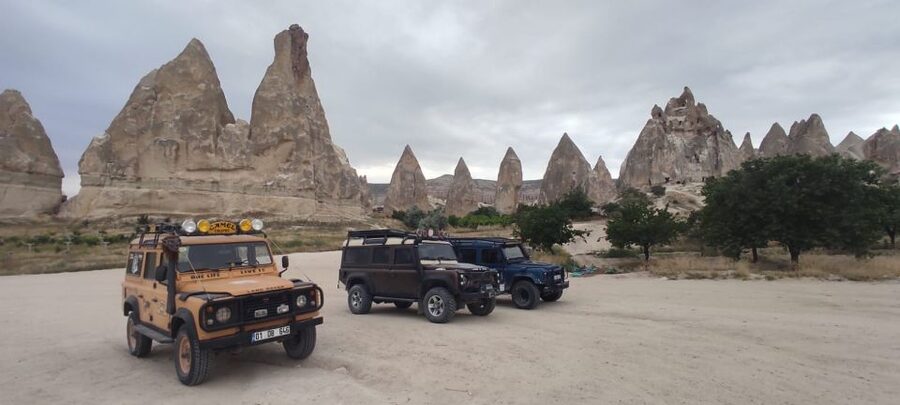 From Göreme: Cappadocia Jeep Safari Tour - Göreme brings views, shopping, and a busier stop