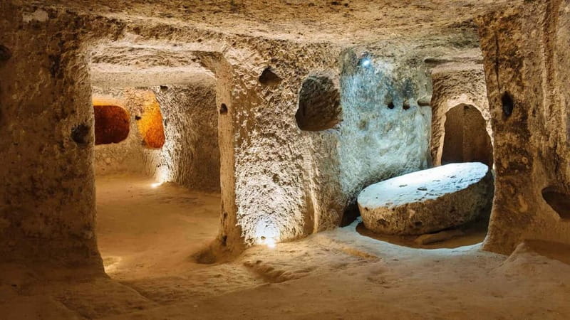 From Göreme: Cappadocia Red and Green Highlights Tour - Starting underground at Kaymaklı
