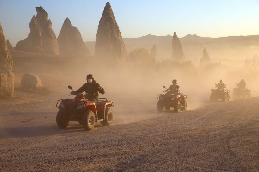 From Ürgüp/Göreme: Cappadocia Sunrise or Sunset Quad Tour - Sunrise or sunset: choose the right mood