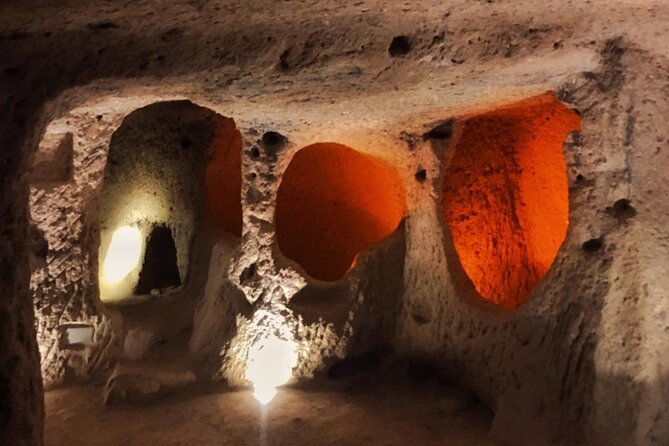 Full-day Cappadocia Green Tour to Ihlara Valley - Going eight levels down at Derinkuyu