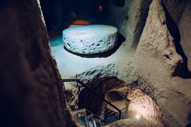 Full-Day Cappadocia Tour with Sunrise Hot Air Balloon Ride - Pigeon Valley from above