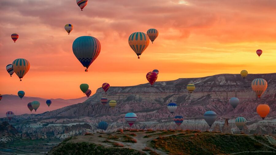 Goreme: Budget Hot Air Balloon Ride over Cappadocia - Boarding the basket and hearing the safety briefing