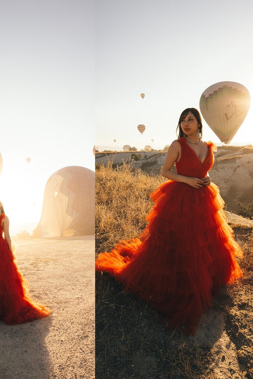 Göreme: Cappadocia Satin Flying Dress Rental - Key points to know before booking